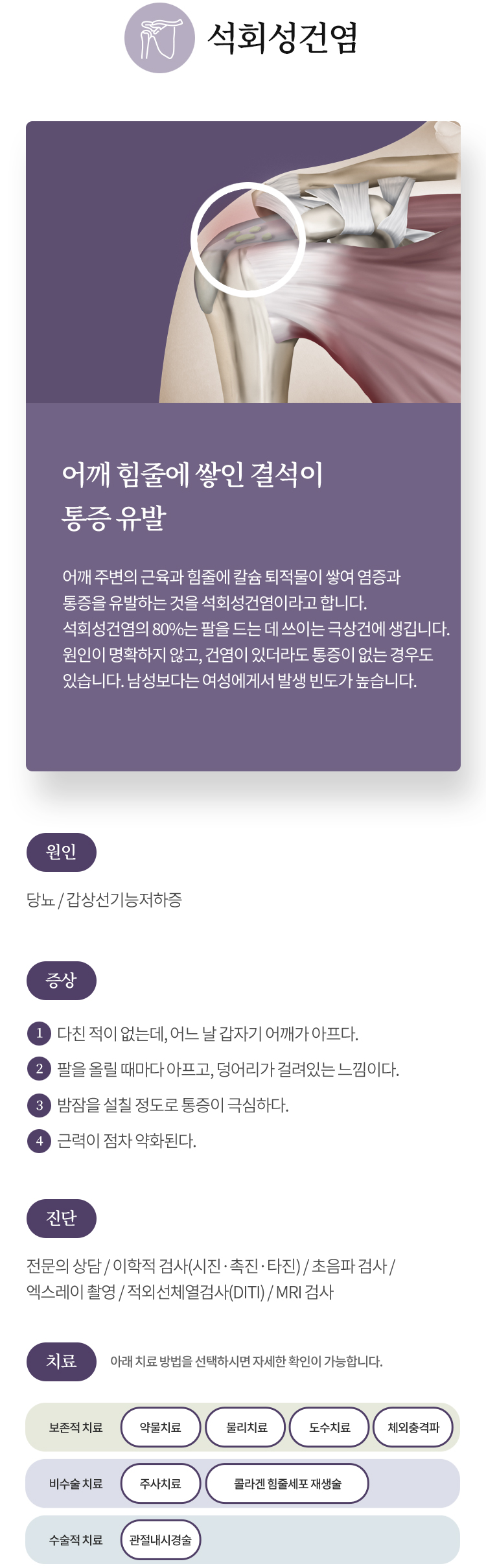 석회성건염